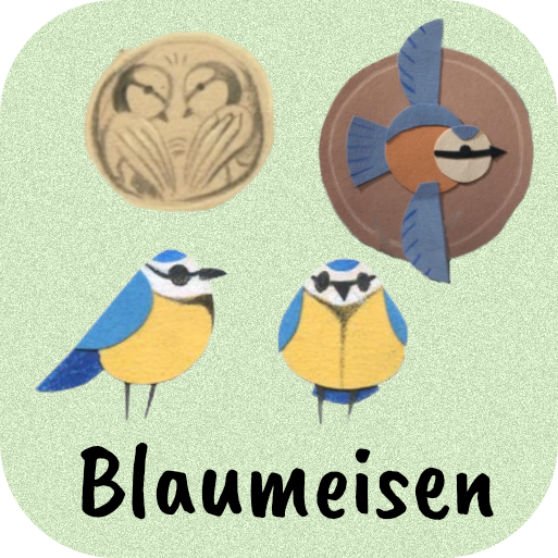 Button Blaumeisen