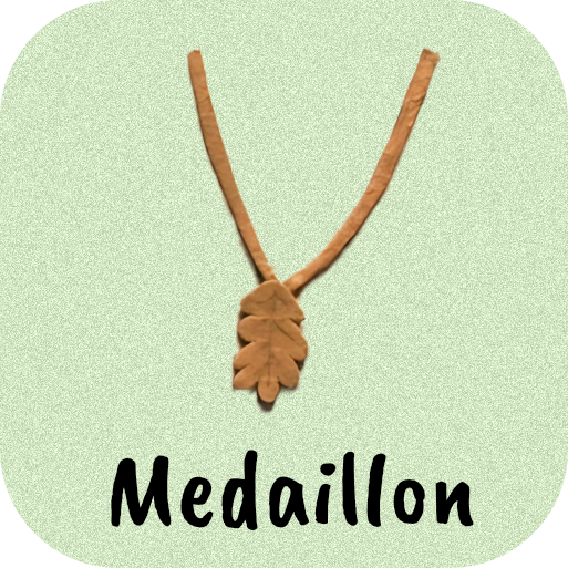 Button Medaillon