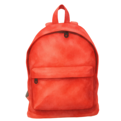 Rucksack aus Plastikfasern